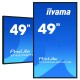 iiyama ProLite TF4939UHSC-B1AG monitor pantalla táctil 124,5 cm (49'') 3840 x 2160 Pixeles Multi-touch Multi-usuario Negro