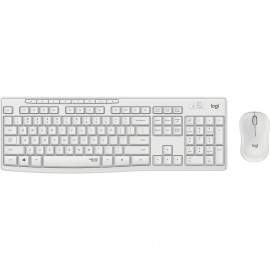 Logitech MK295 Silent Wireless Combo teclado USB QWERTY Español Blanco - 920-009822