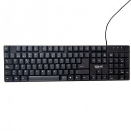 iggual IGG317501 teclado USB QWERTY Negro