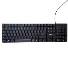 iggual IGG317501 teclado USB QWERTY Negro
