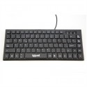 iggual Teclado USB compacto TKL Slim TKL-USB negro - IGG317082