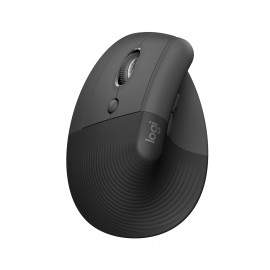 Logitech Lift for Business ratón Izquierda RF inalámbrica + Bluetooth Óptico 4000 DPI - 910-006495
