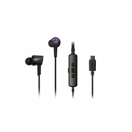 ASUS ROG CETRA II Auriculares Alámbrico Dentro de oído Juego USB Tipo C Negro - 90YH02S0-B2UA00