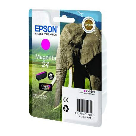 Epson Cartucho 24 magenta (etiqueta RF) C13T24234020