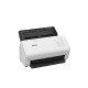 Brother ADS-4300N Escáner con alimentador automático de documentos (ADF) 600 x 600 DPI A4 Negro, Blanco - ADS4300NRE1
