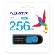 ADATA UV128 unidad flash USB 256 GB USB tipo A 3.2 Gen 1 (3.1 Gen 1) Negro, Azul - auv128-256g-rbe