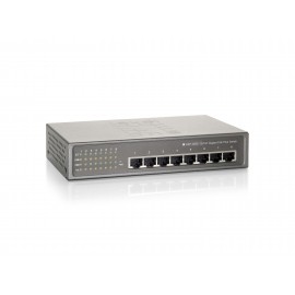 LevelOne GEP-0820W90 switch Gigabit Ethernet (10/100/1000) Energía sobre Ethernet (PoE) Gris - 52084603