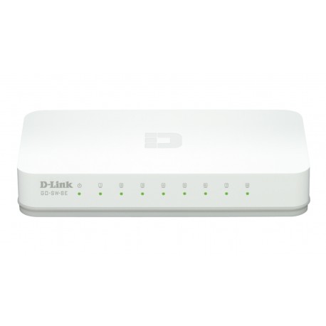D-Link GO-SW-8E/E switch No administrado Fast Ethernet (10/100) Blanco