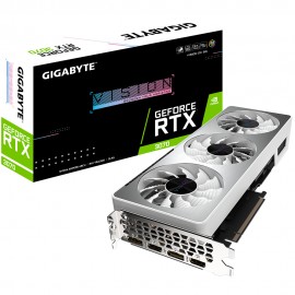 Gigabyte GeForce RTX 3070 VISION OC 8G (rev. 2.0) NVIDIA 8 GB GDDR6 - N3070VISION-OC-8GD 2.0