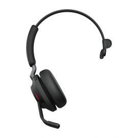 Jabra Evolve2 65, UC Mono Auriculares Inalámbrico Diadema Oficina/Centro de llamadas USB Tipo C Bluetooth Negro