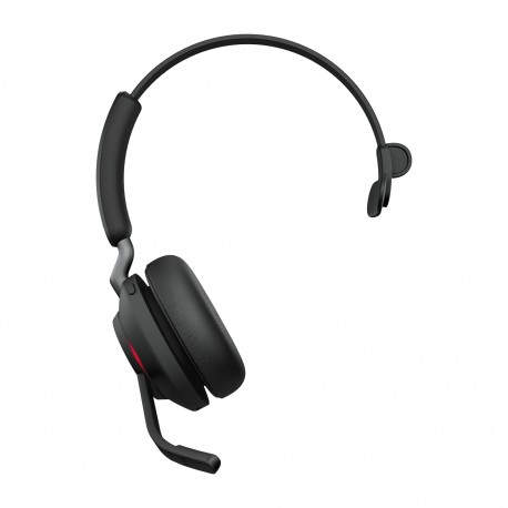Jabra Evolve2 65, UC Mono Auriculares Inalámbrico Diadema Oficina/Centro de llamadas USB Tipo C Bluetooth Negro