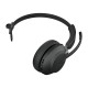 Jabra Evolve2 65, UC Mono Auriculares Inalámbrico Diadema Oficina/Centro de llamadas USB Tipo C Bluetooth Negro