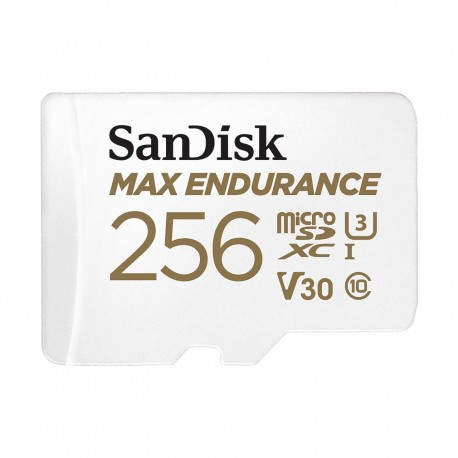 SanDisk MAX ENDURANCE 256 GB MicroSDXC UHS-I Clase 10 - sdsqqvr-256g-gn6ia