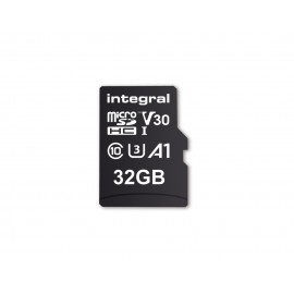 Integral INMSDH32G-100V30 32GB MICRO SD CARD MICROSDHC UHS-1 U3 CL10 V30 A1 UP TO 100MBS READ 30MBS WRITE MicroSD UHS-I