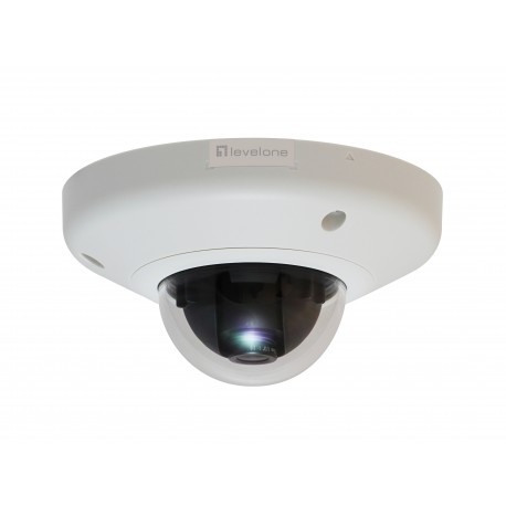 LevelOne Fixed Dome Network Camera, 3-Megapixel, PoE 802.3af - 57102807