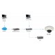 LevelOne Fixed Dome Network Camera, 3-Megapixel, PoE 802.3af - 57102807