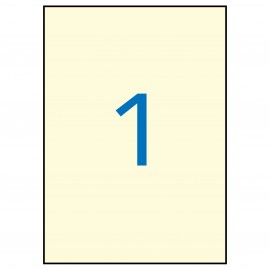 APLI 11802 etiqueta de impresora Crema de color