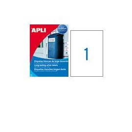APLI 01228 Blanco etiqueta de impresora