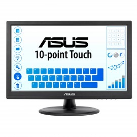 ASUS VT168HR 39,6 cm (15.6'') 1366 x 768 Pixeles Multi-touch Negro