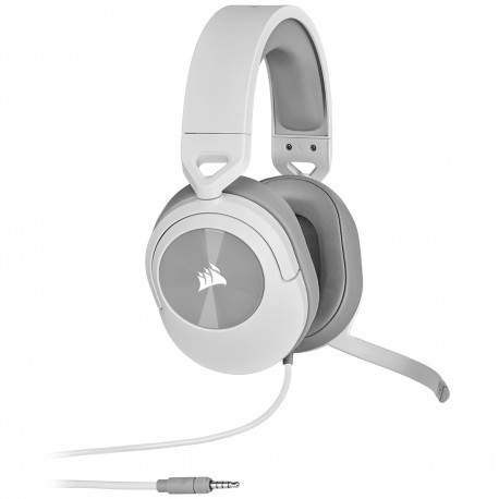 Corsair HS55 STEREO Auriculares Alámbrico De mano Juego Blanco - ca-9011261-eu
