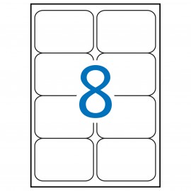 APLI 02874 etiqueta de impresora Amarillo