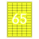 APLI 15074 etiqueta de impresora Amarillo