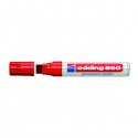 Edding 4-850 002 marcador permanente Punta de cincel Rojo 5 pieza(s)