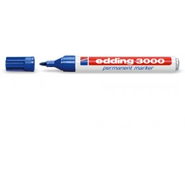 Edding 3000-3 marcador permanente Azul 1 pieza(s)