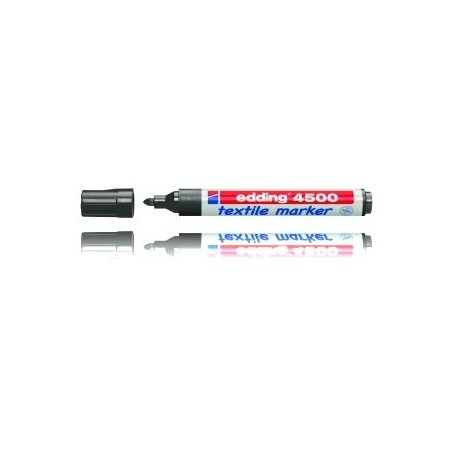 Edding Textielmarker e-4500 marcador permanente Punta redonda Verde
