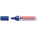 Edding 4-500 003 marcador permanente Punta de cincel Azul 10 pieza(s)