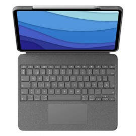 Logitech Combo Touch for iPad Pro 12.9-inch (5th generation) Gris Smart Connector QWERTY Español - 920-010211