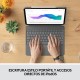 Logitech Combo Touch for iPad Pro 12.9-inch (5th generation) Gris Smart Connector QWERTY Español - 920-010211