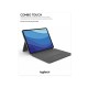 Logitech Combo Touch for iPad Pro 12.9-inch (5th generation) Gris Smart Connector QWERTY Español - 920-010211