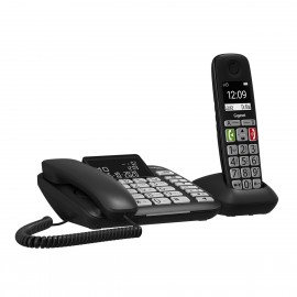 Gigaset DL780 Plus Teléfono DECT/analógico Identificador de llamadas Negro - s30350-h220-r701