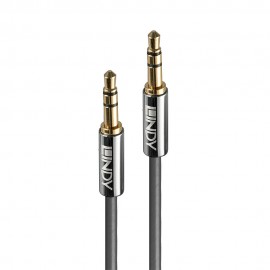 Lindy 35321 cable de audio 1 m 3,5mm Antracita