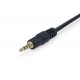 Equip 147943 cable de audio 1,5 m 2 x 3,5mm 3,5mm Negro