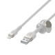 Belkin CAA010BT2MWH cable USB 2 m USB A USB C/Lightning Blanco