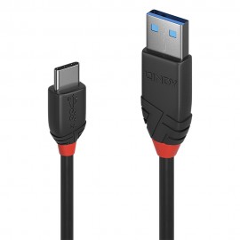 Lindy 36915 cable USB 0,5 m USB 3.2 Gen 1 (3.1 Gen 1) USB A USB C Negro