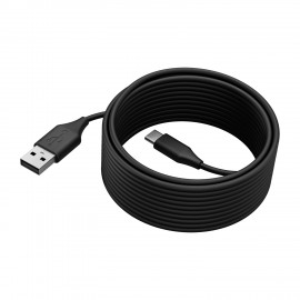 Jabra 14202-11 cable USB 5 m USB 2.0 USB C USB A Negro