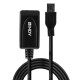Lindy 43155 cable USB 5 m USB 3.2 Gen 1 (3.1 Gen 1) USB A Negro