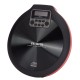 Aiwa WaLK PCD-810 Reproductor de CD portátil Negro, Rojo