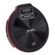 Aiwa WaLK PCD-810 Reproductor de CD portátil Negro, Rojo