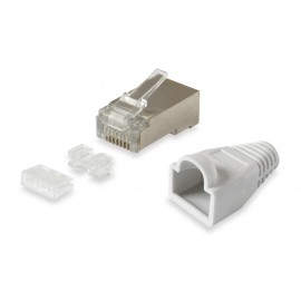 Equip 121181 conector RJ45 Plata - 4015867207475