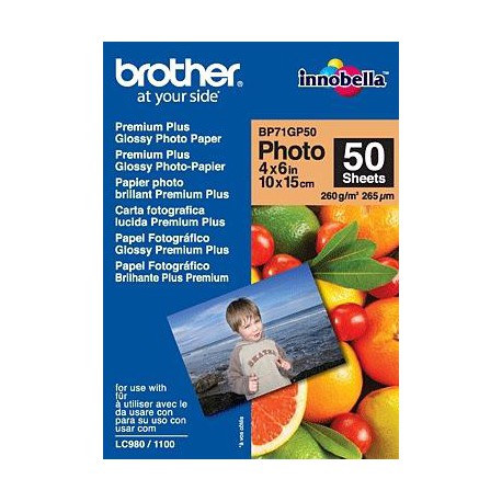Brother BP71GP50 Premium Glossy Photo Paper