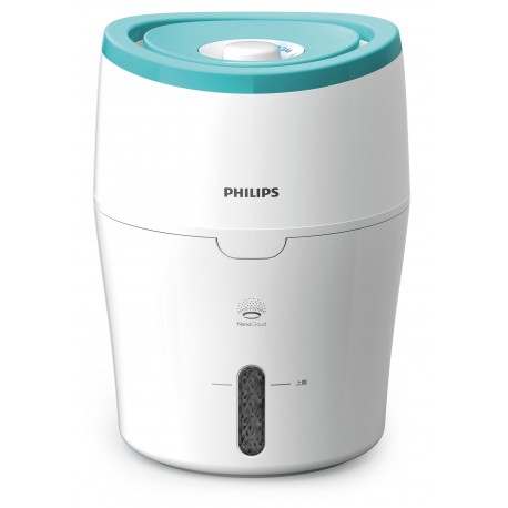 Philips HU4801/01 humidificador Vapor 2 L Verde, Blanco