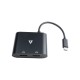 V7 CA06364 Adaptador gráfico USB 3840 x 2160 Pixeles Negro