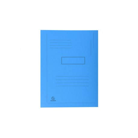 Exacompta 445006E carpeta Caja de cartón Azul A4