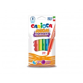 Carioca Neon rotulador Fino/Medio Multicolor 8 pieza(s) - 42785