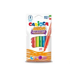 Carioca Neon rotulador Fino/Medio Multicolor 8 pieza(s) - 42785