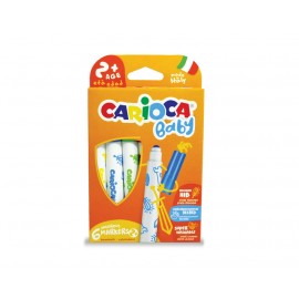 Carioca Marker 2+ rotulador Extra-grueso Multicolor 6 pieza(s) - 42813